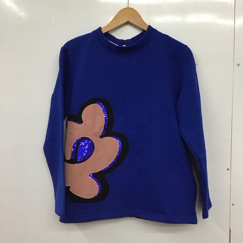 マルニ MARNI トレーナー 長袖 無地 青 / ブルー / blue ガールズ USED 古着 中古 10157381