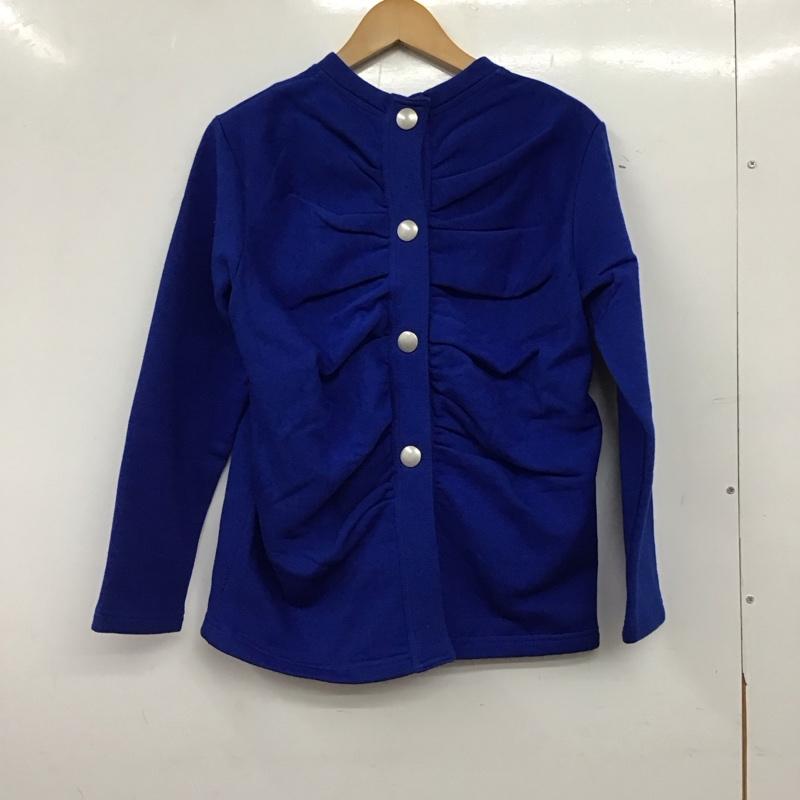 マルニ MARNI トレーナー 長袖 無地 青 / ブルー / blue ガールズ USED 古着 中古 10157381