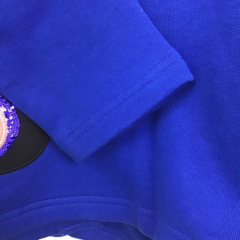 マルニ MARNI トレーナー 長袖 無地 青 / ブルー / blue ガールズ USED 古着 中古 10157381