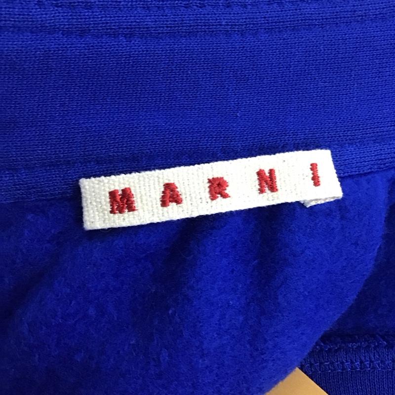 マルニ MARNI トレーナー 長袖 無地 青 / ブルー / blue ガールズ USED 古着 中古 10157381