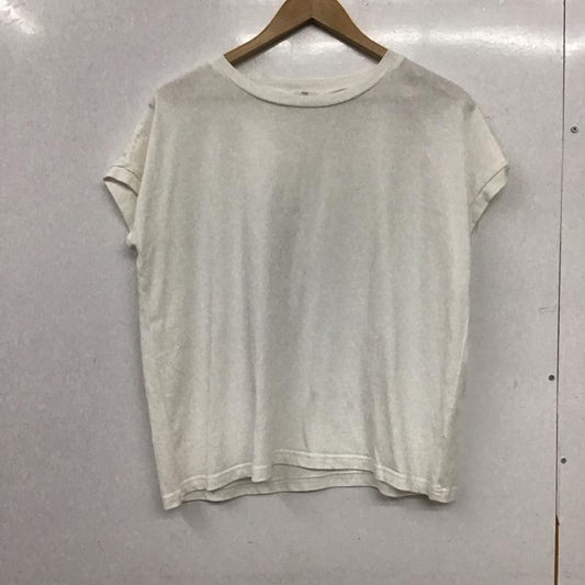 アイテムズ アーバンリサーチ ITEMS URBAN RESEARCH カットソー 半袖 FREE 無地 白 / ホワイト / white レディース USED 古着 中古 10157384