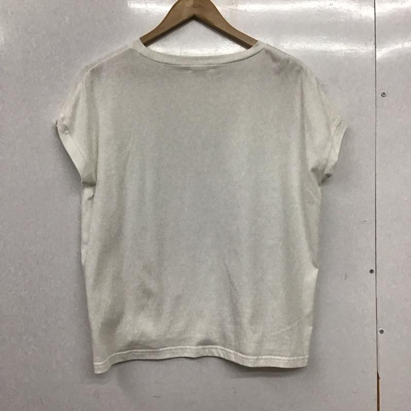 アイテムズ アーバンリサーチ ITEMS URBAN RESEARCH カットソー 半袖 FREE 無地 白 / ホワイト / white レディース USED 古着 中古 10157384