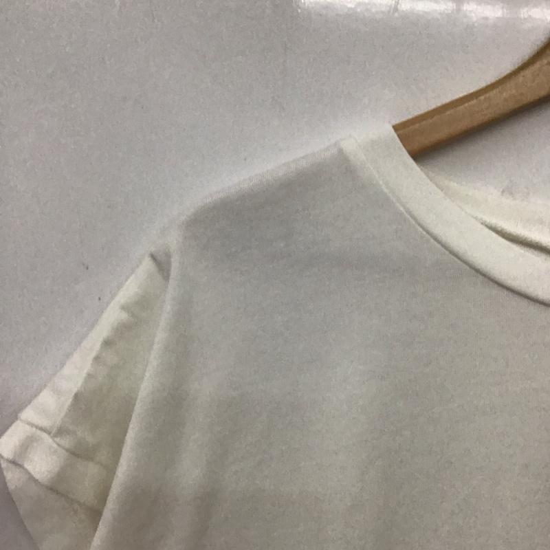 アイテムズ アーバンリサーチ ITEMS URBAN RESEARCH カットソー 半袖 FREE 無地 白 / ホワイト / white レディース USED 古着 中古 10157384