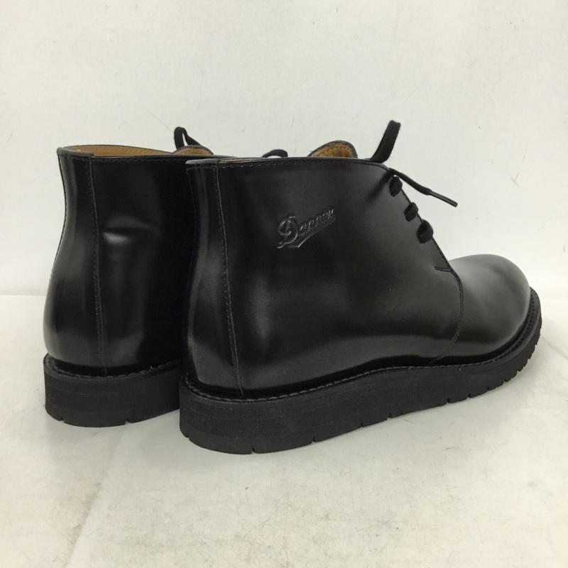 ダナー Danner ブーツ ショートブーツ D214302 POSTMAN BOOTS ポストマンブーツ 8.5 26.5cm 箱有 US：8.5 ロゴ、文字 黒 / ブラック / black メンズ USED 古着 中古 10157388