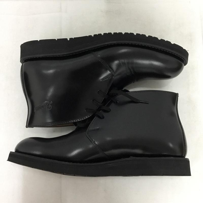 ダナー Danner ブーツ ショートブーツ D214302 POSTMAN BOOTS ポストマンブーツ 8.5 26.5cm 箱有 US：8.5 ロゴ、文字 黒 / ブラック / black メンズ USED 古着 中古 10157388
