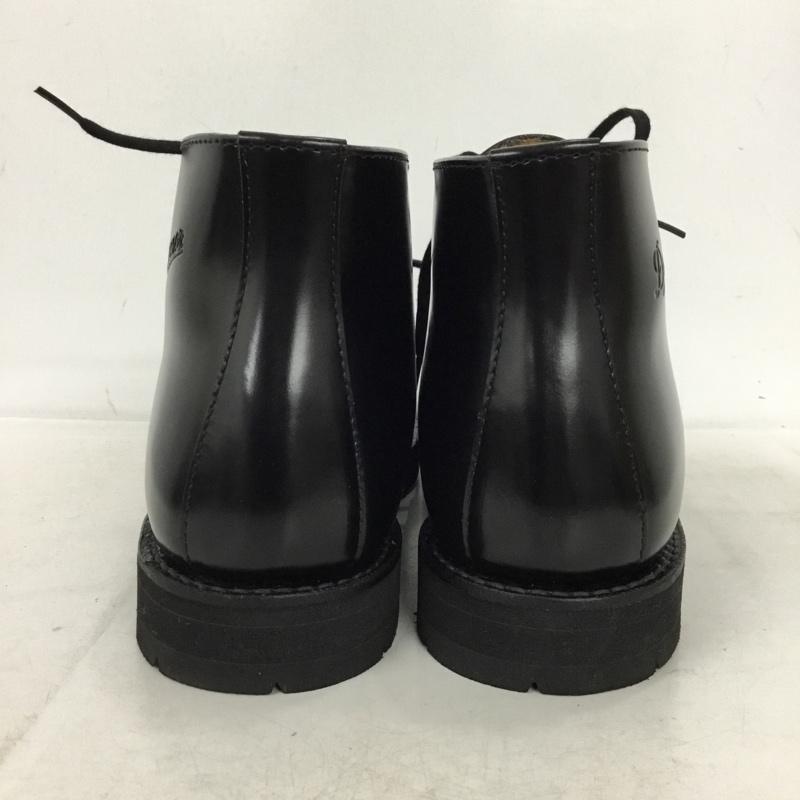ダナー Danner ブーツ ショートブーツ D214302 POSTMAN BOOTS ポストマンブーツ 8.5 26.5cm 箱有 US：8.5 ロゴ、文字 黒 / ブラック / black メンズ USED 古着 中古 10157388
