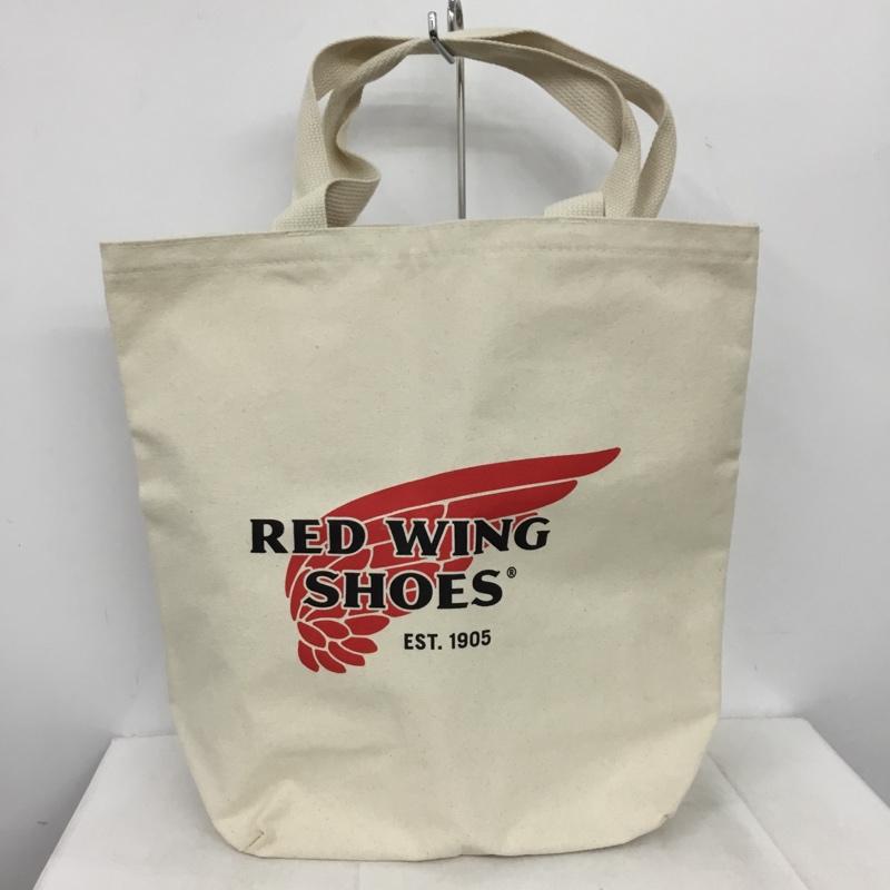 レッドウィング RED WING トートバッグ トートバッグ キャンバス トートバッグ ロゴ、文字 アイボリー / アイボリー / メンズ USED 古着 中古 10157389