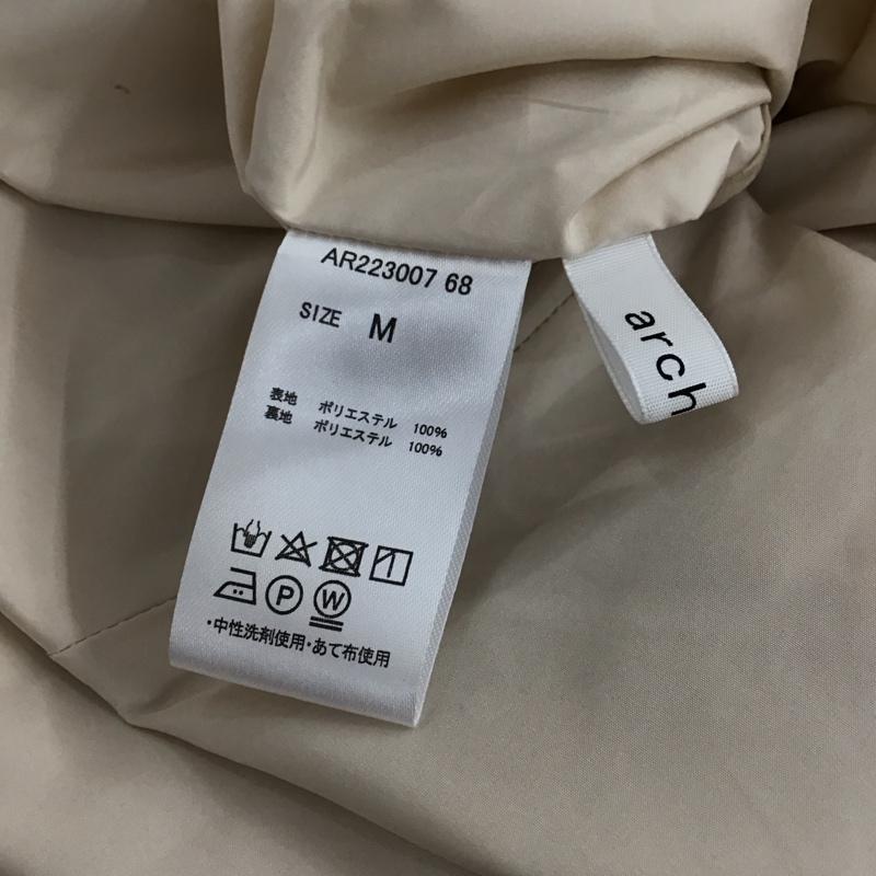 アルシーヴ archives ワンピース ロングスカート キャミワンピース フレアスカート ノースリーブワンピース M ストライプ ベージュ / ベージュ / beige レディース USED 古着 中古 10157391
