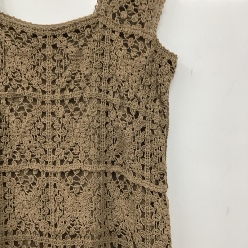 バブ Bab ワンピース ロングスカート ノースリーブワンピース タイトワンピース M  ベージュ / ベージュ / beige レディース USED 古着 中古 10157395