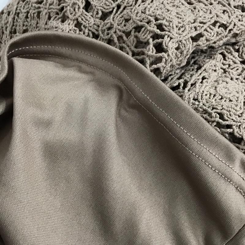 バブ Bab ワンピース ロングスカート ノースリーブワンピース タイトワンピース M  ベージュ / ベージュ / beige レディース USED 古着 中古 10157395