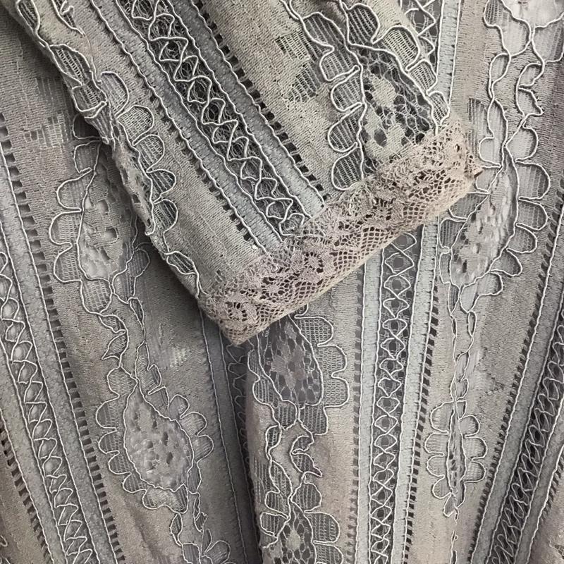 ジルスチュアート JILLSTUART ワンピース ロングスカート 長袖ロングワンピース フレアスカート 2  紫 / パープル / purple レディース USED 古着 中古 10157405