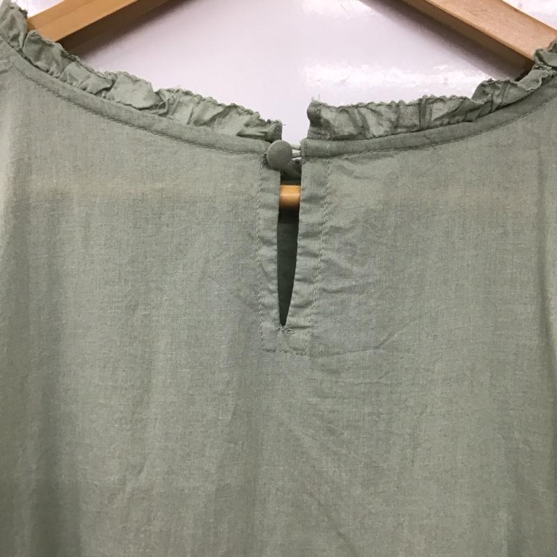 フリークスストア FREAK S STORE ワンピース ロングスカート ロングワンピース ノースリーブワンピース フレアスカート S 無地 カーキ / カーキ / khaki レディース USED 古着 中古 10157407