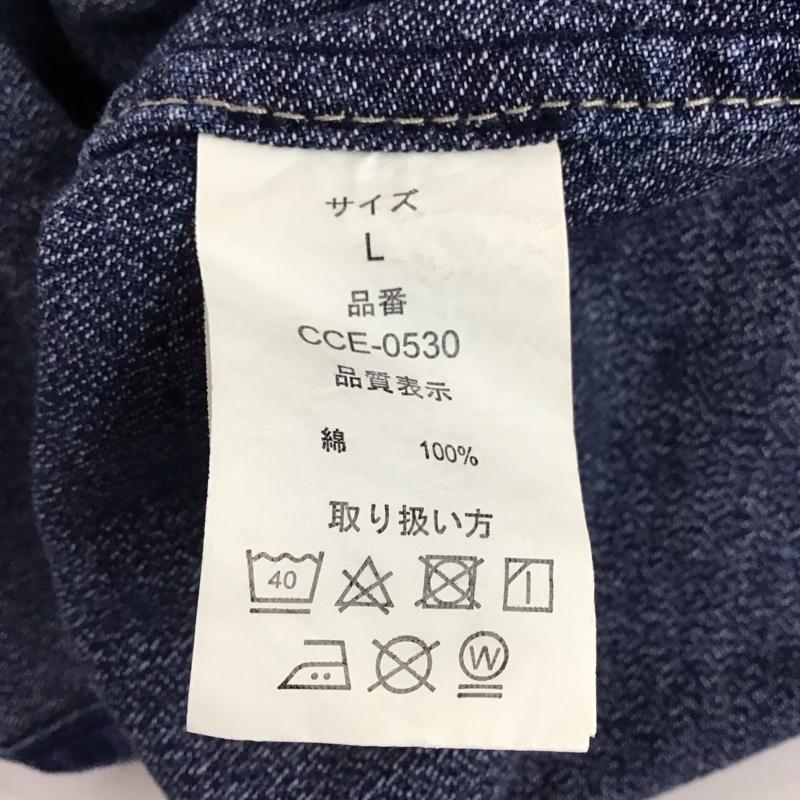 セポ cepo ジャケット、上着 ジャンパー、ブルゾン デニムジャケット ロングジャケット L 無地 インディゴ / インディゴ / Indigo レディース USED 古着 中古 10157410