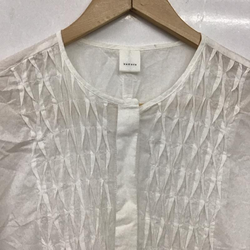 カグレ かぐれ ワンピース ロングスカート 長袖ロングワンピース フロントボタン FREE 無地 白 / ホワイト / white レディース USED 古着 中古 10157411