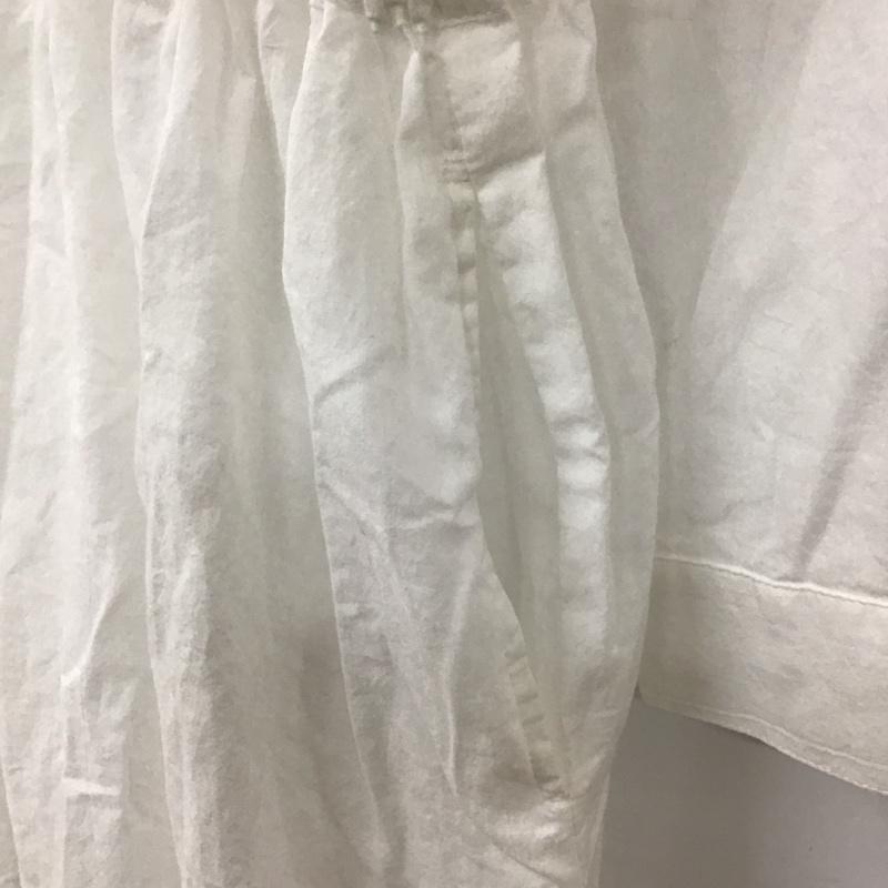 カグレ かぐれ ワンピース ロングスカート 長袖ロングワンピース フロントボタン FREE 無地 白 / ホワイト / white レディース USED 古着 中古 10157411