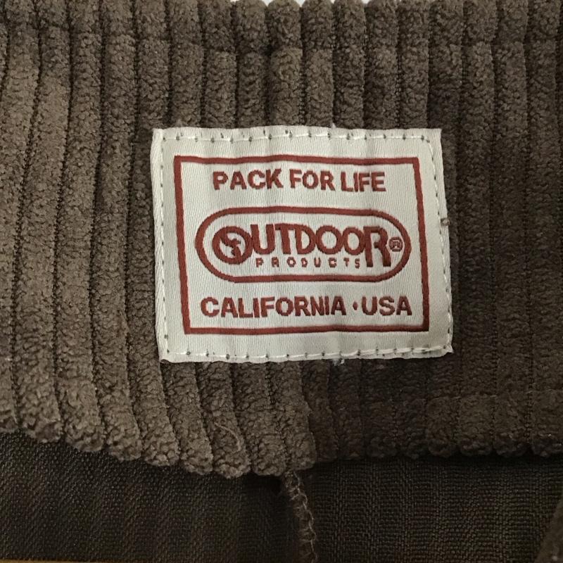 アウトドア OUTDOOR ワンピース ロングスカート ロングスカートワンピース ノースリーブ コーデュロイ M 無地 茶 / ブラウン / brown レディース USED 古着 中古 10157417