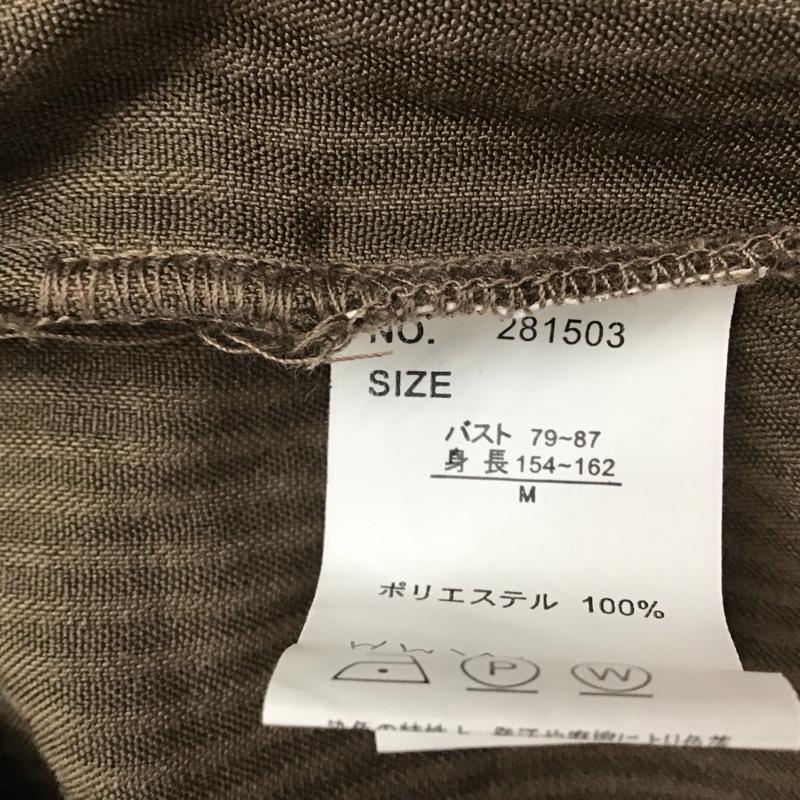 アウトドア OUTDOOR ワンピース ロングスカート ロングスカートワンピース ノースリーブ コーデュロイ M 無地 茶 / ブラウン / brown レディース USED 古着 中古 10157417