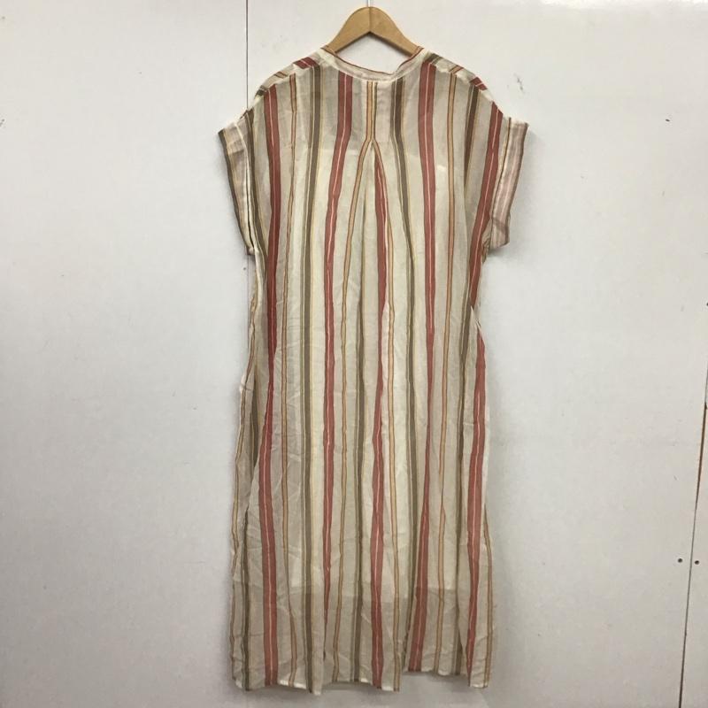 フリークスストア FREAK S STORE ワンピース ロングスカート ノースリーブシャツワンピース ヘンリーネック FREE ストライプ マルチカラー / マルチカラー / multicolor レディース USED 古着 中古 10157420