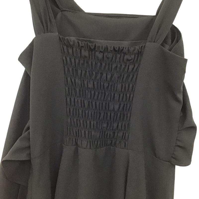 エモダ EMODA ワンピース ロングスカート ノースリーブロングワンピース フレアスカート FREE 無地 黒 / ブラック / black レディース USED 古着 中古 10157426