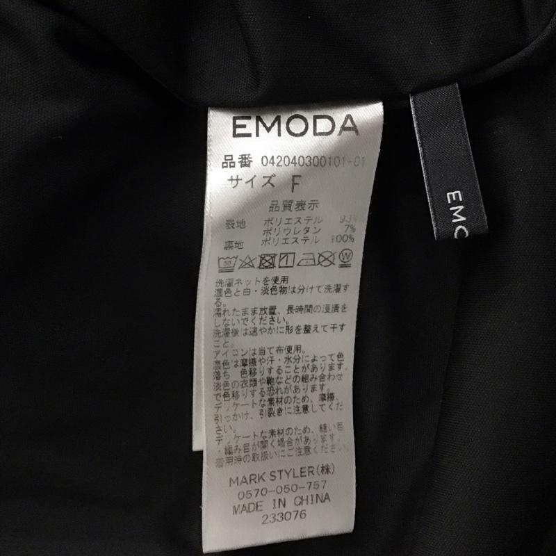 エモダ EMODA ワンピース ロングスカート ノースリーブロングワンピース フレアスカート FREE 無地 黒 / ブラック / black レディース USED 古着 中古 10157426