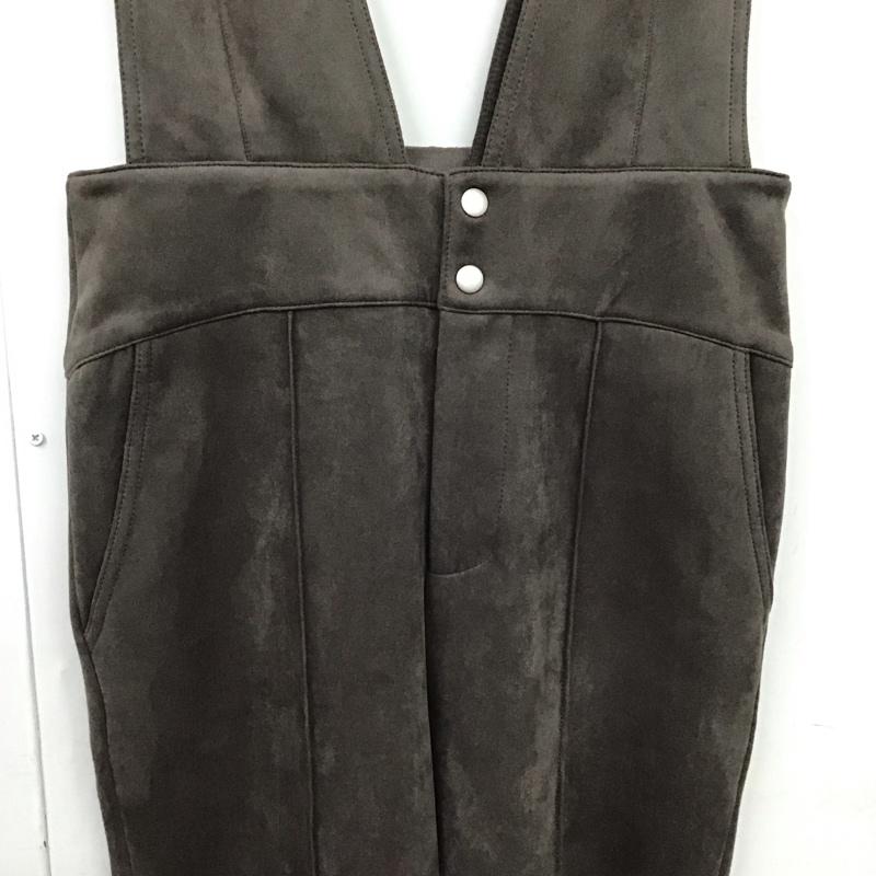ザラ ZARA サロペット・オーバーオール サロペット、オーバーオール オーバーオール つなぎ オールインワン M 無地 灰 / グレー / gray レディース USED 古着 中古 10157428