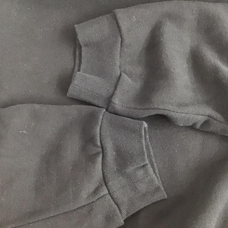 ミルクフェド MILKFED. ワンピース ロングスカート 長袖ロングワンピース スウェットワンピース ONE SIZE ロゴ、文字 黒 / ブラック / black レディース USED 古着 中古 10157429