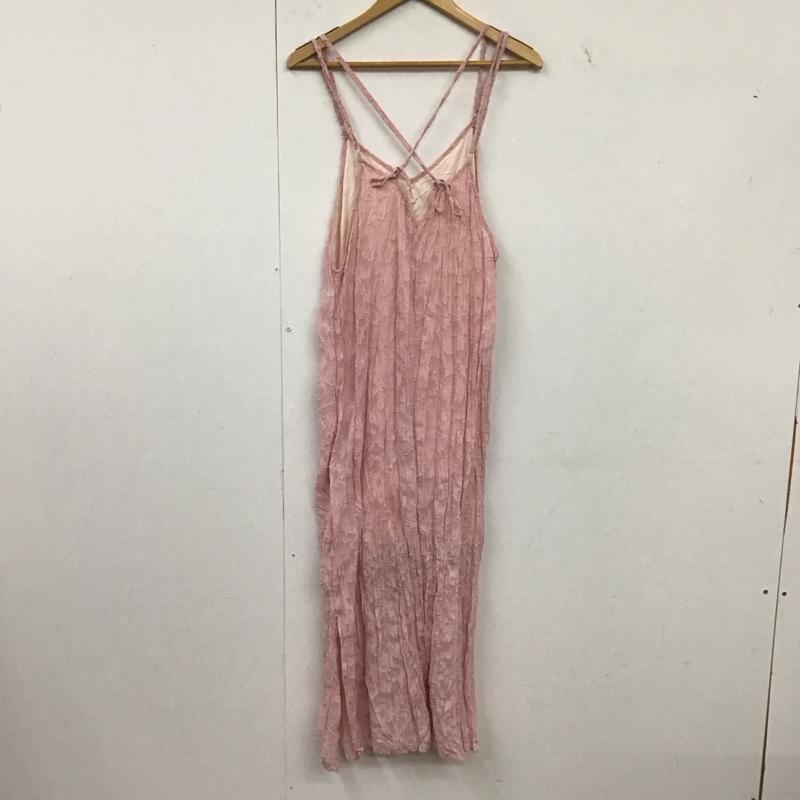 レイカズン Ray Cassin ワンピース ロングスカート ノースリーブロングワンピース フレアスカート FREE  桃 / ピンク / pink レディース USED 古着 中古 10157433