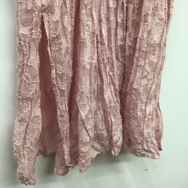 レイカズン Ray Cassin ワンピース ロングスカート ノースリーブロングワンピース フレアスカート FREE  桃 / ピンク / pink レディース USED 古着 中古 10157433