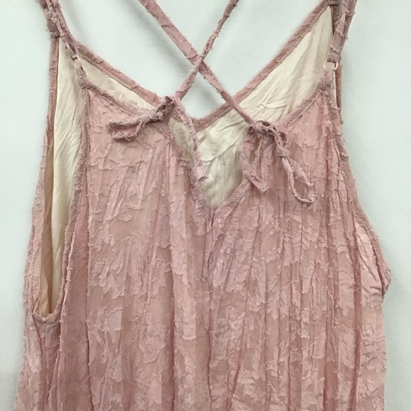 レイカズン Ray Cassin ワンピース ロングスカート ノースリーブロングワンピース フレアスカート FREE  桃 / ピンク / pink レディース USED 古着 中古 10157433