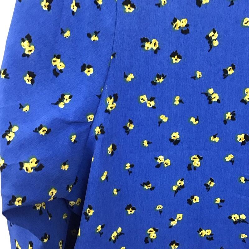 フリークスストア FREAK S STORE ワンピース ロングスカート 長袖ロングワンピース FREE プリント 青 / ブルー / blue レディース USED 古着 中古 10157434
