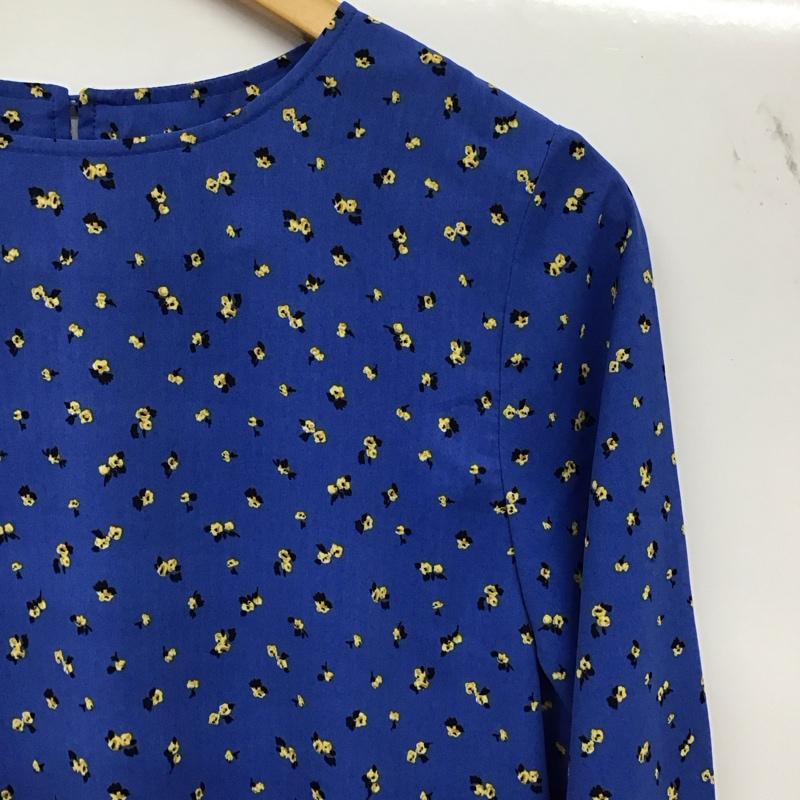 フリークスストア FREAK S STORE ワンピース ロングスカート 長袖ロングワンピース FREE プリント 青 / ブルー / blue レディース USED 古着 中古 10157434