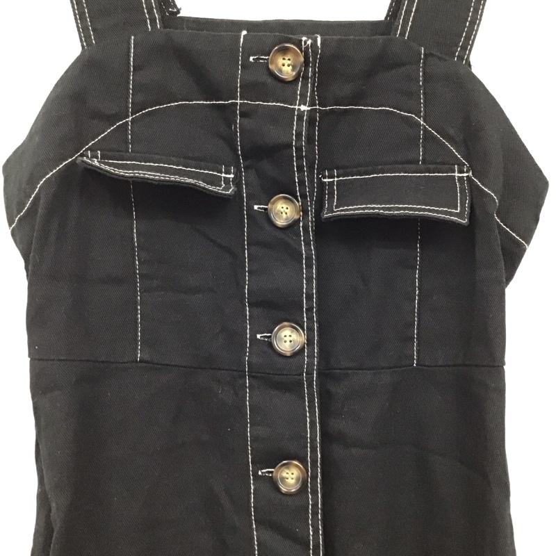 オリーブデオリーブ OLIVE des OLIVE ワンピース ロングスカート ノースリーブロングワンピース タイトスカート FREE 無地 黒 / ブラック / black レディース USED 古着 中古 10157438