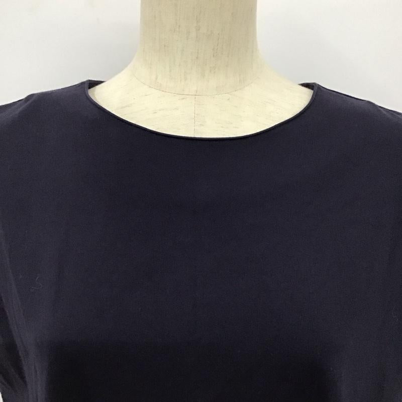 プラステ PLST セットアップ セットアップ セットアップ カットソー カジュアルパンツ 2点セット L 無地 紺 / ネイビー / navy レディース USED 古着 中古 10157441