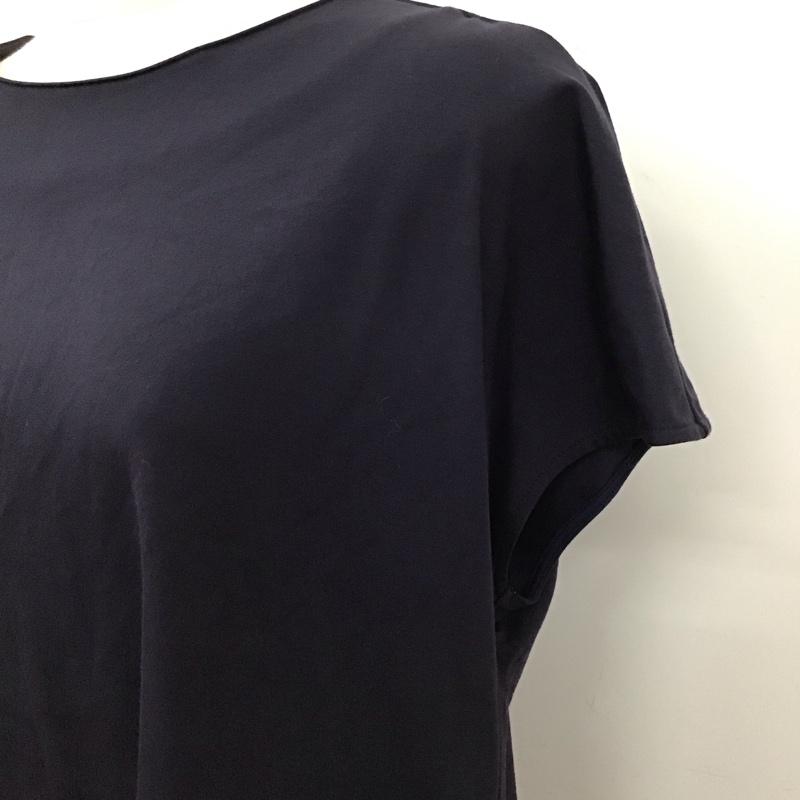プラステ PLST セットアップ セットアップ セットアップ カットソー カジュアルパンツ 2点セット L 無地 紺 / ネイビー / navy レディース USED 古着 中古 10157441