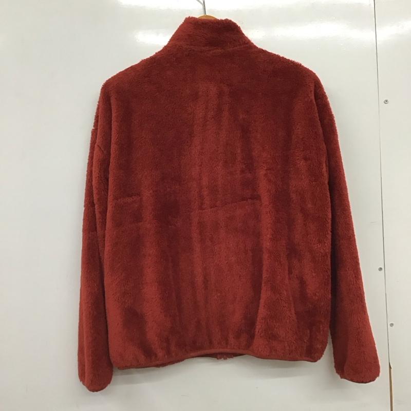 ユニクロ UNIQLO ジャケット、上着 ジャンパー、ブルゾン 241-439138 ファーリーフリースフルジップジャケット L 無地 赤 / レッド / red レディース USED 古着 中古 10157442