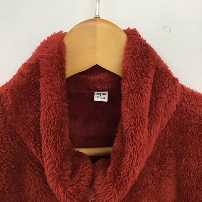 ユニクロ UNIQLO ジャケット、上着 ジャンパー、ブルゾン 241-439138 ファーリーフリースフルジップジャケット L 無地 赤 / レッド / red レディース USED 古着 中古 10157442