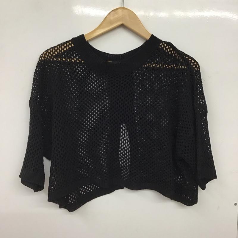 セポ cepo カットソー 半袖 半袖カットソー 無地Tシャツ クルーネックカットソー M 無地 黒 / ブラック / black レディース USED 古着 中古 10157450