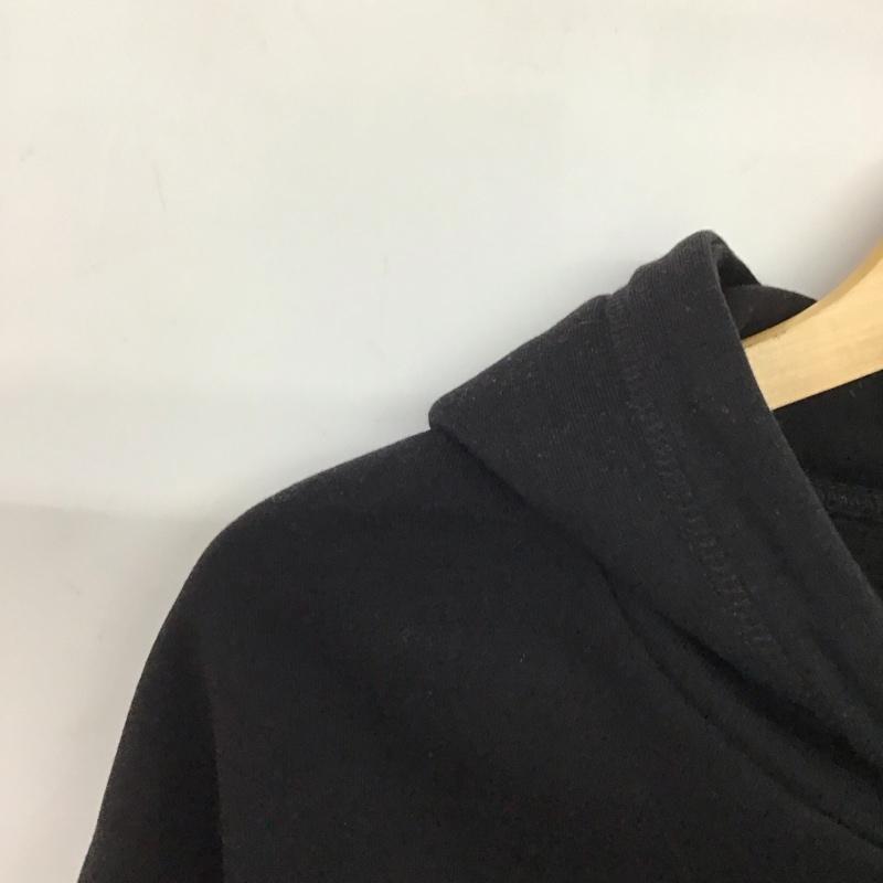 ザラ ZARA パーカー 長袖 長袖パーカー プルオーバーパーカー スウェット M 無地 黒 / ブラック / black レディース USED 古着 中古 10157451
