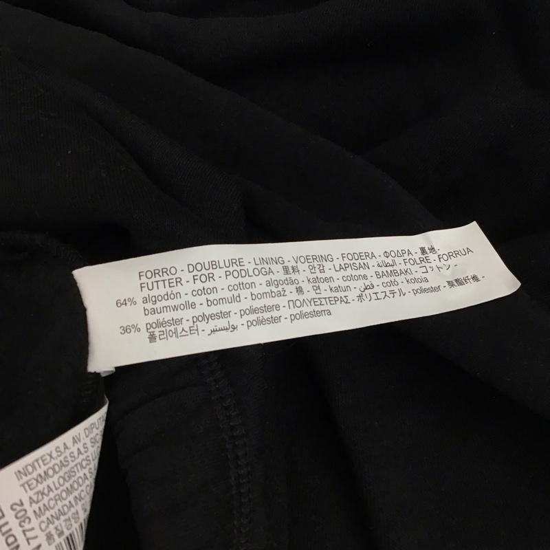 ザラ ZARA パーカー 長袖 長袖パーカー プルオーバーパーカー スウェット M 無地 黒 / ブラック / black レディース USED 古着 中古 10157451
