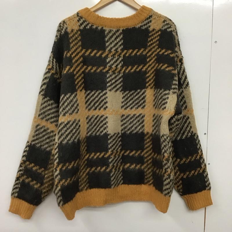 フリークスストア FREAK S STORE ニット、セーター 長袖 長袖ニットカットソー クルーネック セーター FREE プリント マルチカラー / マルチカラー / multicolor レディース USED 古着 中古 10157452