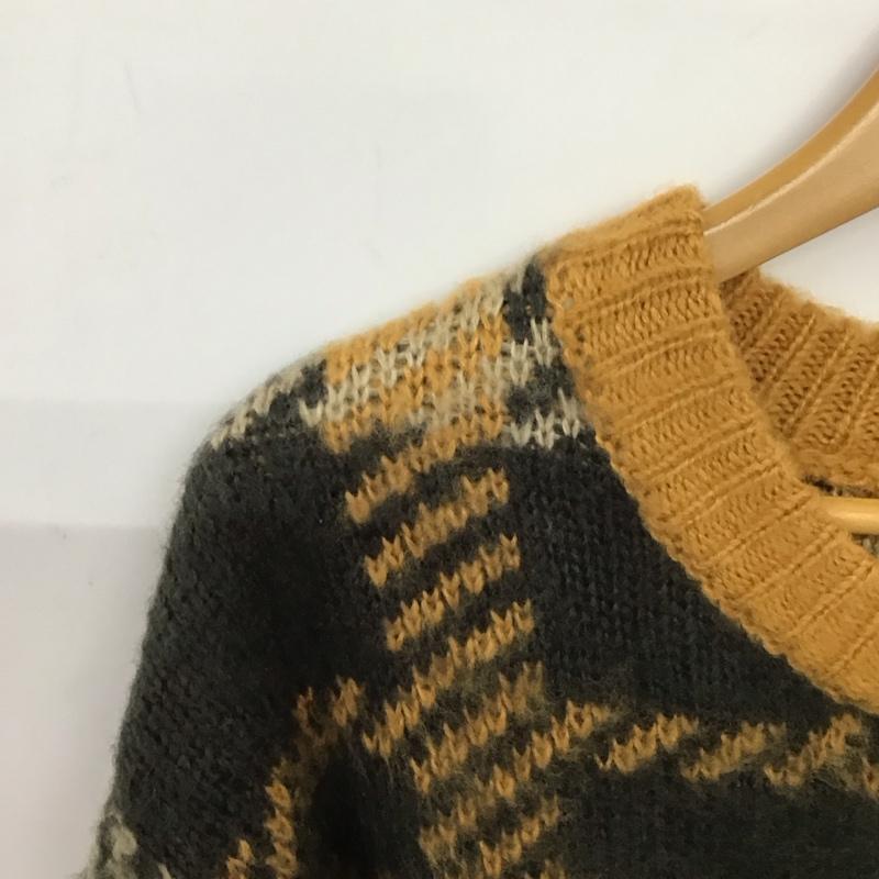 フリークスストア FREAK S STORE ニット、セーター 長袖 長袖ニットカットソー クルーネック セーター FREE プリント マルチカラー / マルチカラー / multicolor レディース USED 古着 中古 10157452