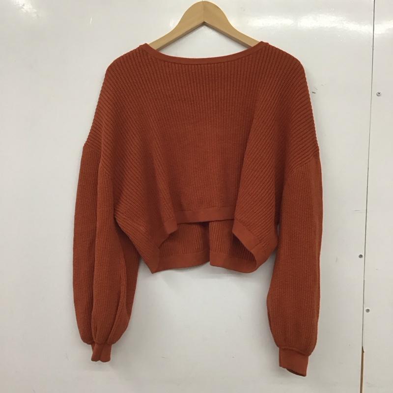 アルシーヴ archives カーディガン 長袖 M 無地 茶 / ブラウン / brown レディース USED 古着 中古 10157454