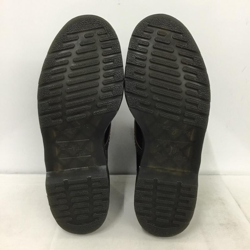 ドクターマーチン Dr.Martens ブーツ ショートブーツ 101GST フロントジップ サイドゴア フロントファスナー UK7 箱有 US：8 無地 黒 / ブラック / black メンズ USED 古着 中古 10157456