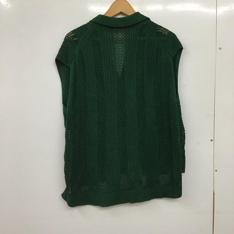 ローリーズファーム LOWRYS FARM ベスト ベスト 無地 緑 / グリーン / green レディース USED 古着 中古 10157457