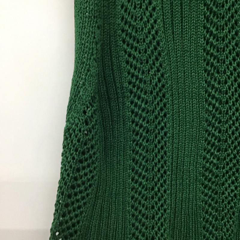 ローリーズファーム LOWRYS FARM ベスト ベスト 無地 緑 / グリーン / green レディース USED 古着 中古 10157457