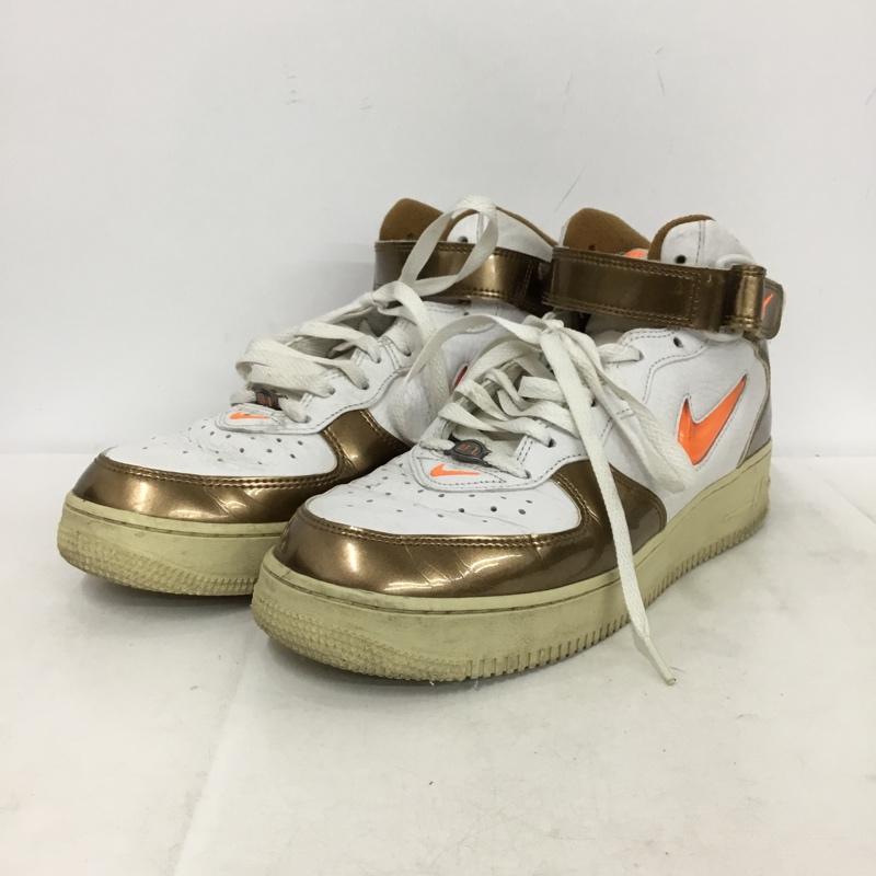ナイキ NIKE スニーカー スニーカー DH5623-100 AIR FORCE 1 MID QS 40周年 27cm 27.0cm ロゴ、文字 マルチカラー / マルチカラー / multicolor メンズ USED 古着 中古 10157458