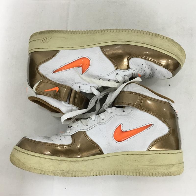 ナイキ NIKE スニーカー スニーカー DH5623-100 AIR FORCE 1 MID QS 40周年 27cm 27.0cm ロゴ、文字 マルチカラー / マルチカラー / multicolor メンズ USED 古着 中古 10157458