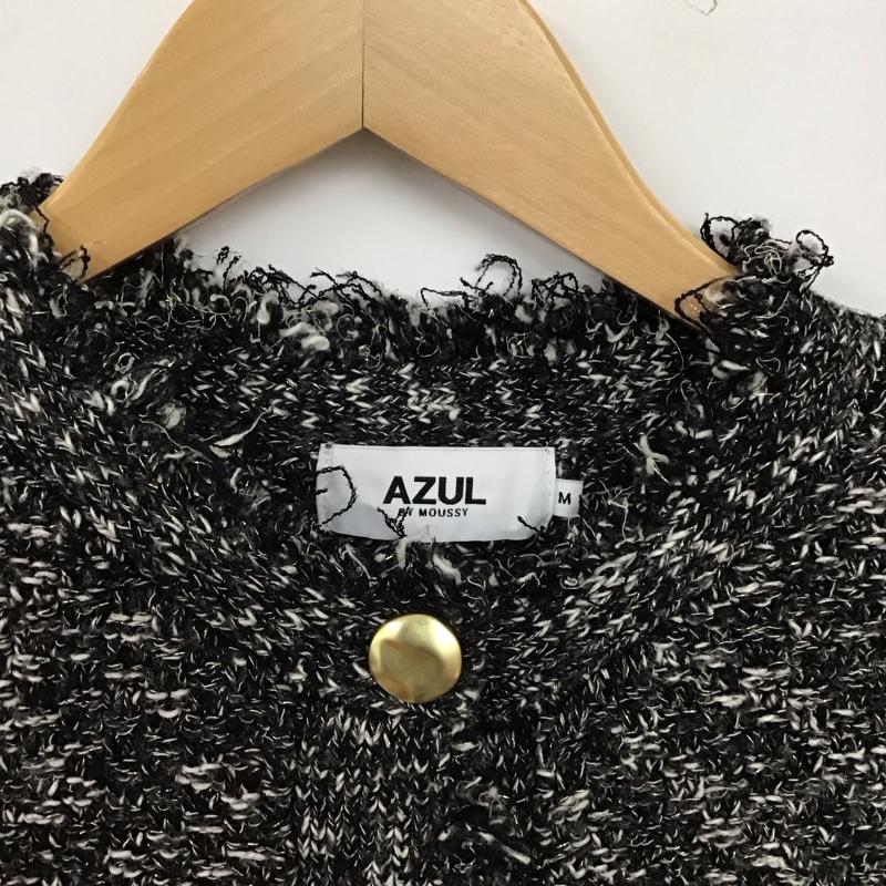 アズールバイマウジー AZUL BY MOUSSY カーディガン 長袖 250IAB70-0531 ツイードライクニットカーディガン M  マルチカラー / マルチカラー / multicolor レディース USED 古着 中古 10157459