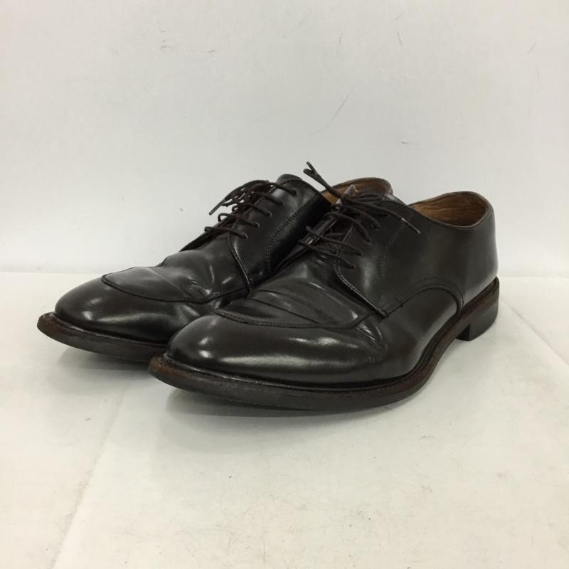 リーガル REGAL 革靴 革靴 B7F 5237 プレーントゥ 27 27.0cm 無地 ダークブラウン / ダークブラウン / メンズ USED 古着 中古 10157460