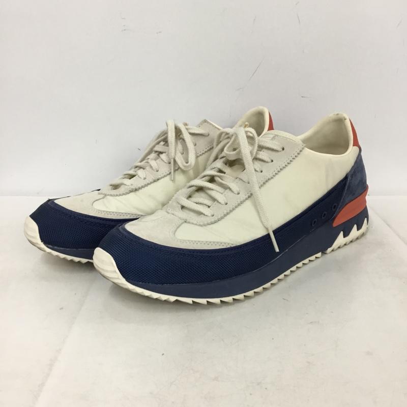 オニツカタイガー ONITSUKA TIGER スニーカー スニーカー 1183A387 HSINTI 28cm 28.0cm ロゴ、文字 紺 / ネイビー / navy X アイボリー / アイボリー / X 赤 / レッド / red メンズ USED 古着 中古 10157464